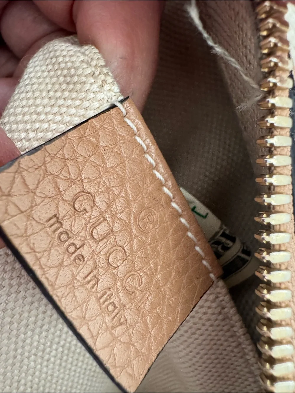 Gucci Brown Leather Crossbody Disco Bag with Tassel